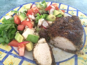 Little Hummingbird - Crumbed Chicken and Salad