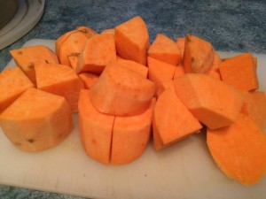 Little Hummingbird - Cubed Sweet Potato