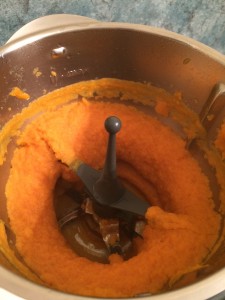 Little Hummingbird - sweet potato mash